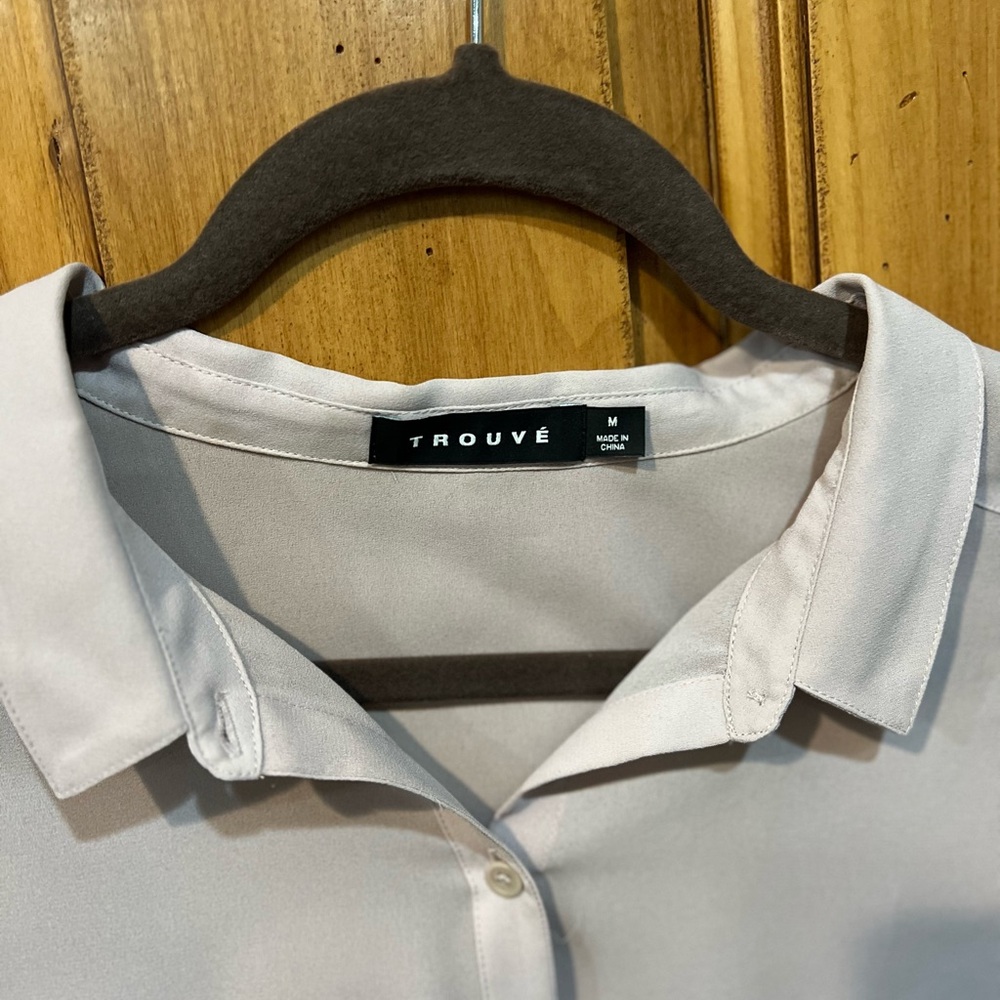 Trouvé Blouse in lavender size medium. Like new